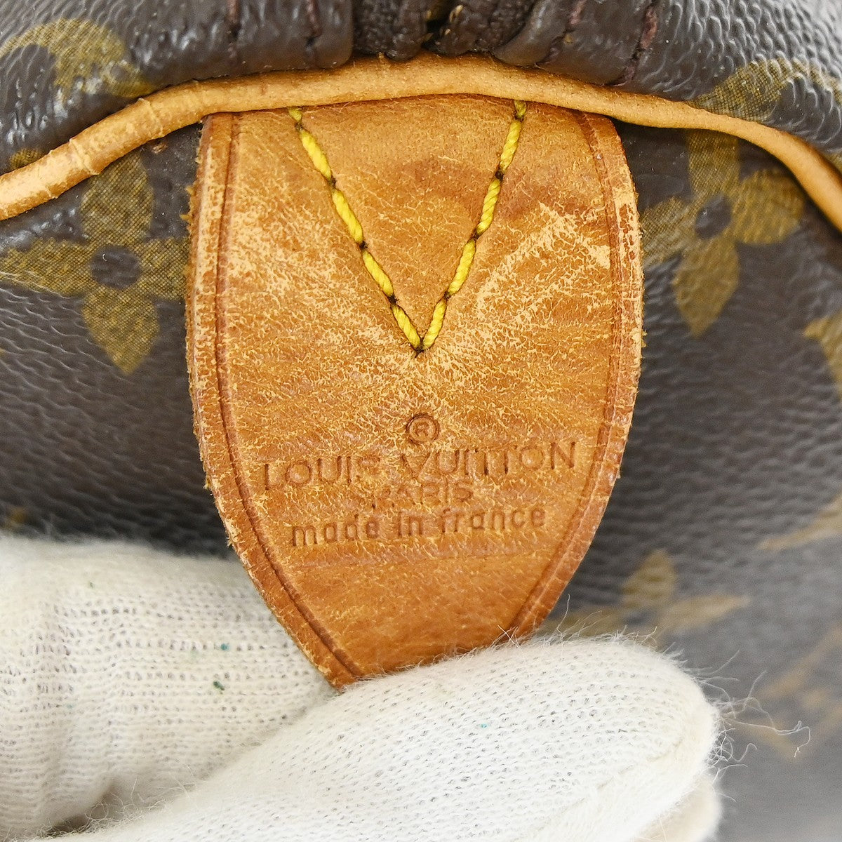 Louis Vuitton Speedy 30 Handbag Monogram Canvas Iconica