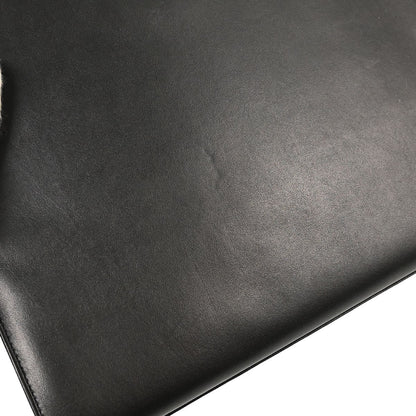 Borsa Chanel Tortoiseshell Vintage in Pelle di Vitello Nera
