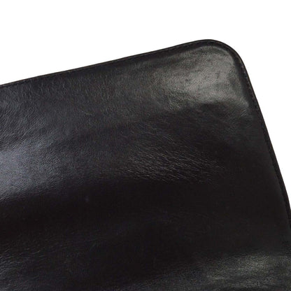 Chanel Black Lambskin Top Handle Handbag
