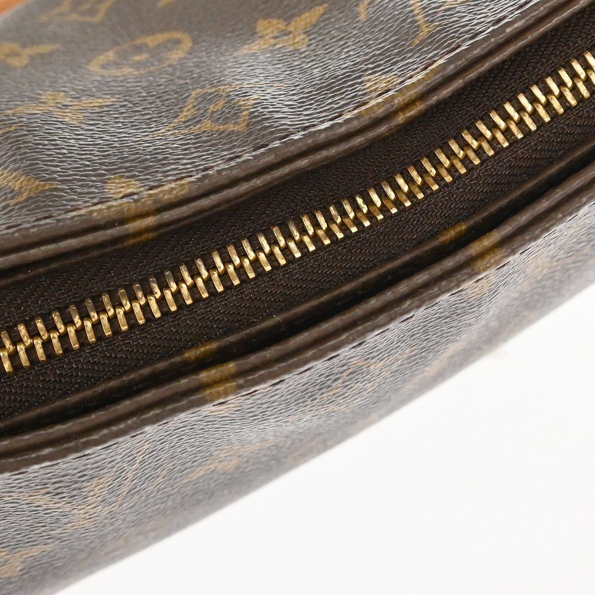 Borsa Louis Vuitton Looping GM Vintage in Tela Monogram Marrone