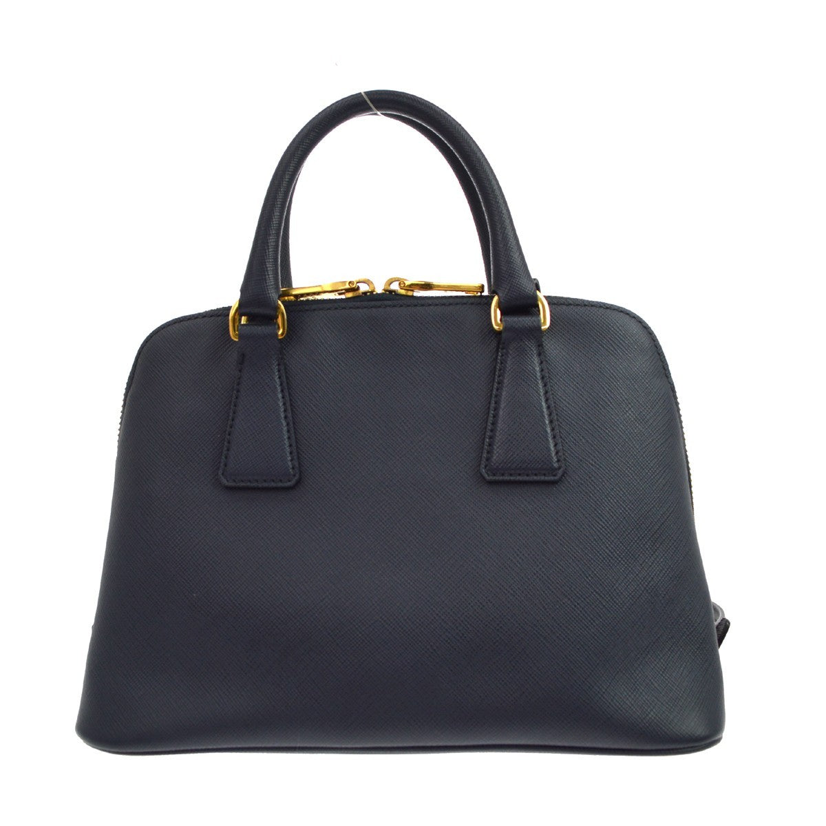 Prada Navy Leather Promenade Shoulder Handbag