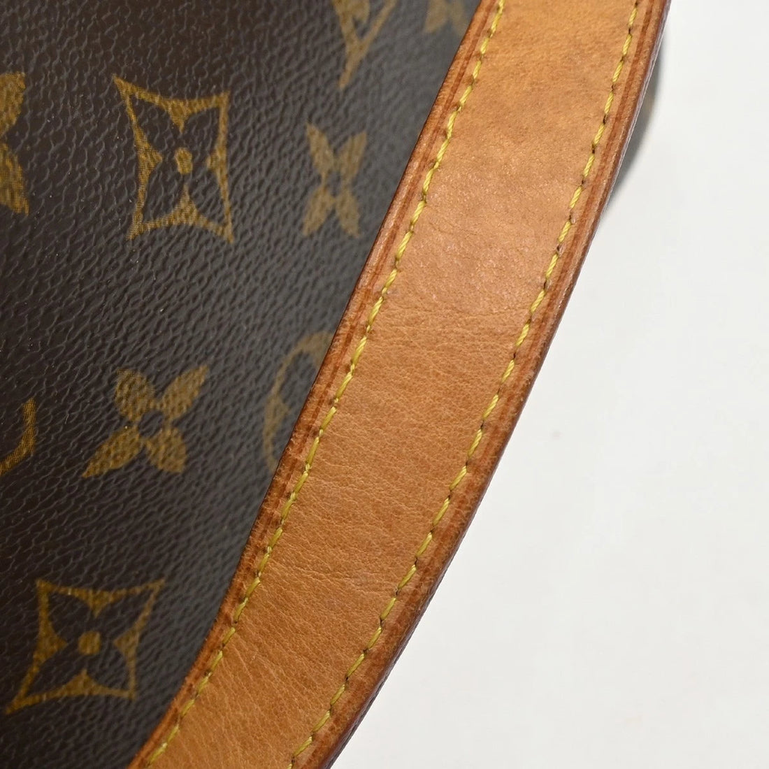Borsa Louis Vuitton Batignolles Horizontal Tote Bag Vintage in Monogram Canvas, Leather Marrone