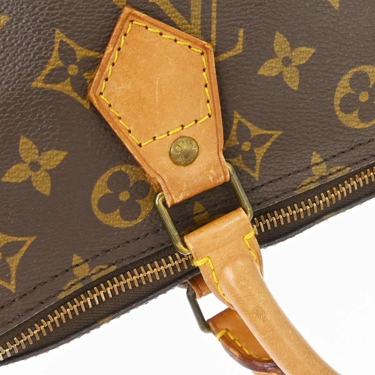Louis Vuitton Speedy 30 Handbag Monogram Canvas Vintage