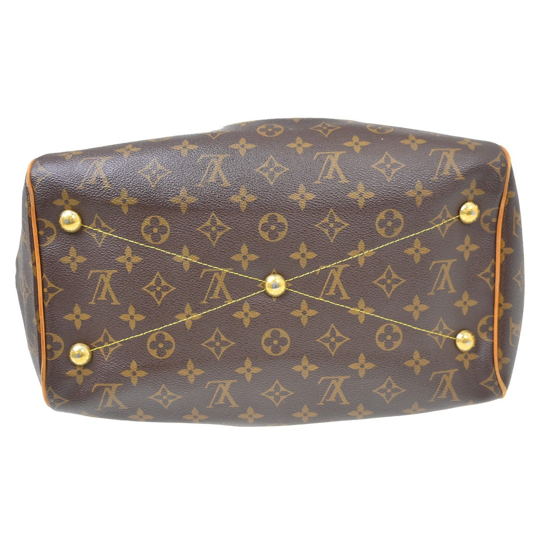 Borsa Louis Vuitton Tivoli GM Vintage in Tela Monogram Marrone