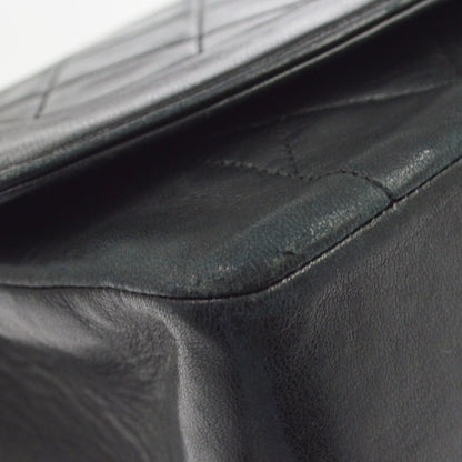 Chanel Black Lambskin Medium Diana Shoulder Bag