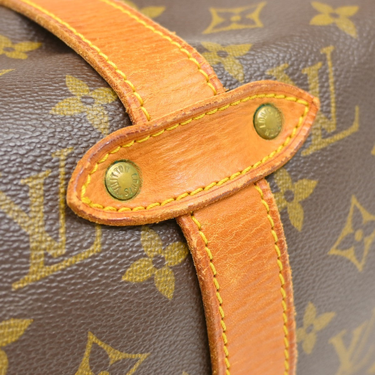 Louis Vuitton Saumur 35 Shoulder Bag Monogram Vintage