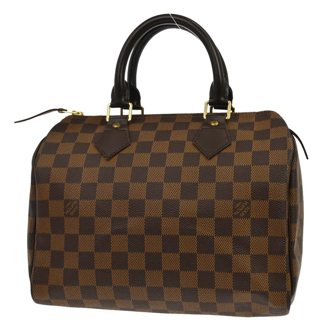 Louis Vuitton Damier Ebene Speedy 25 Handbag Vintage