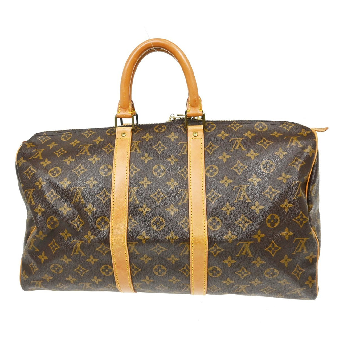 Louis Vuitton Keepall 45 Duffle Handbag Monogram Vintage