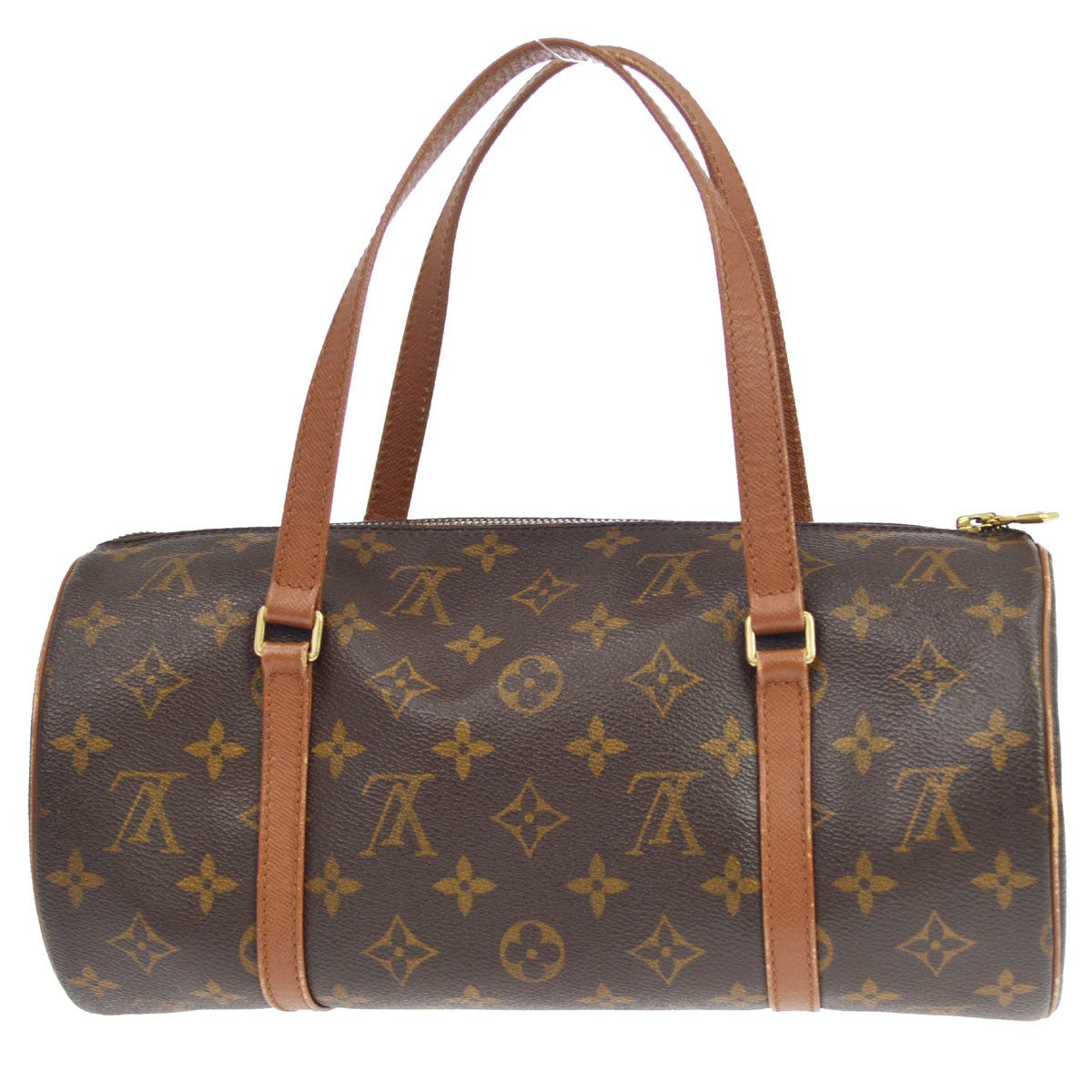 Borsa Louis Vuitton Papillon 30 Vintage in Tela Monogram Marrone