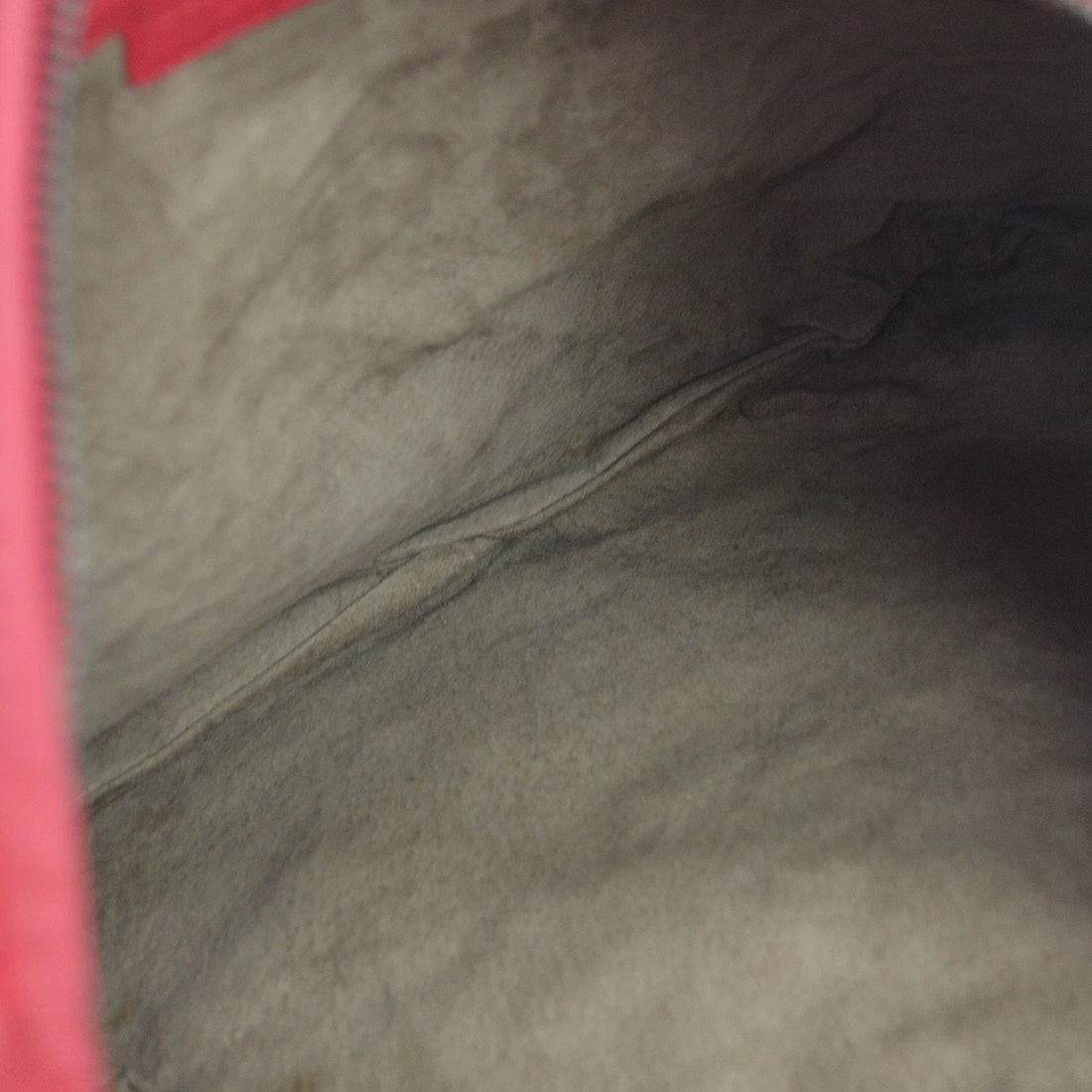 Borsa Bottega Veneta Intrecciato Plisse Hobo Handbag Vintage in Pelle Rosso