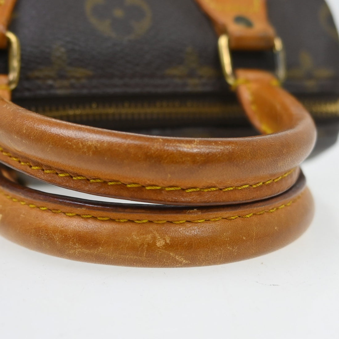 Borsa Louis Vuitton Mini Speedy Vintage in Tela Monogram