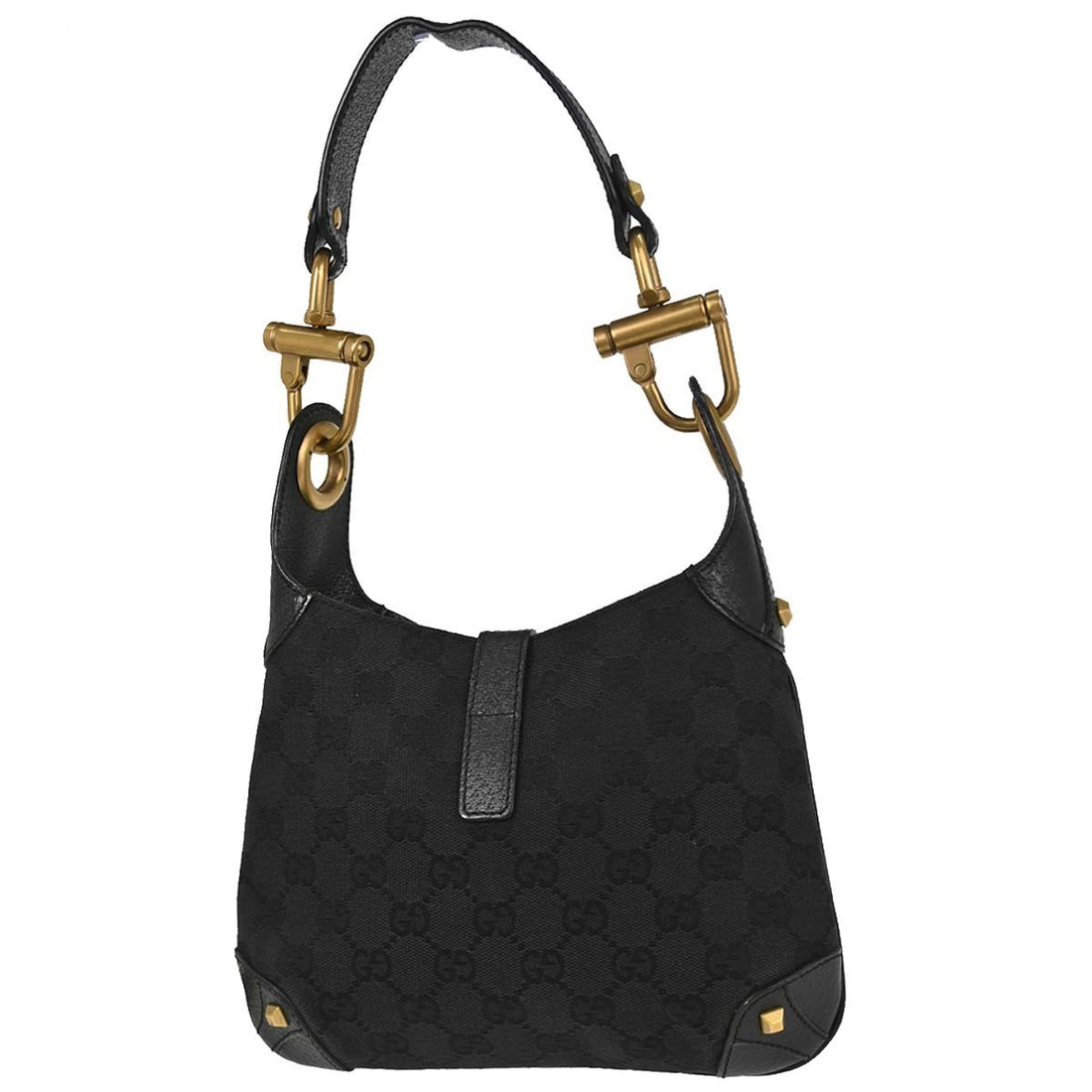 Borsa Gucci GG Jackie Vintage in Tela Nera