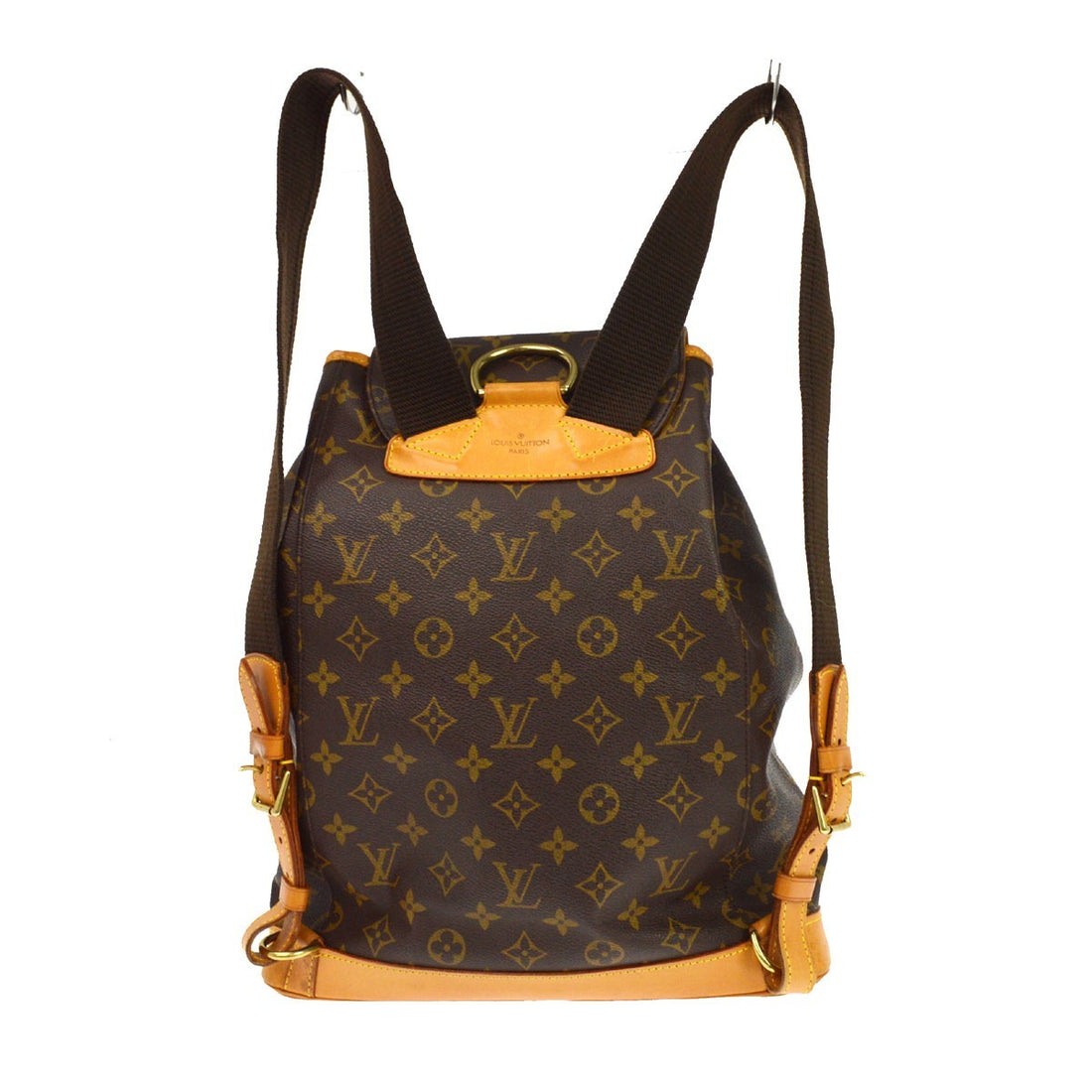 Zaino Louis Vuitton Montsouris GM Vintage in Tela Monogram