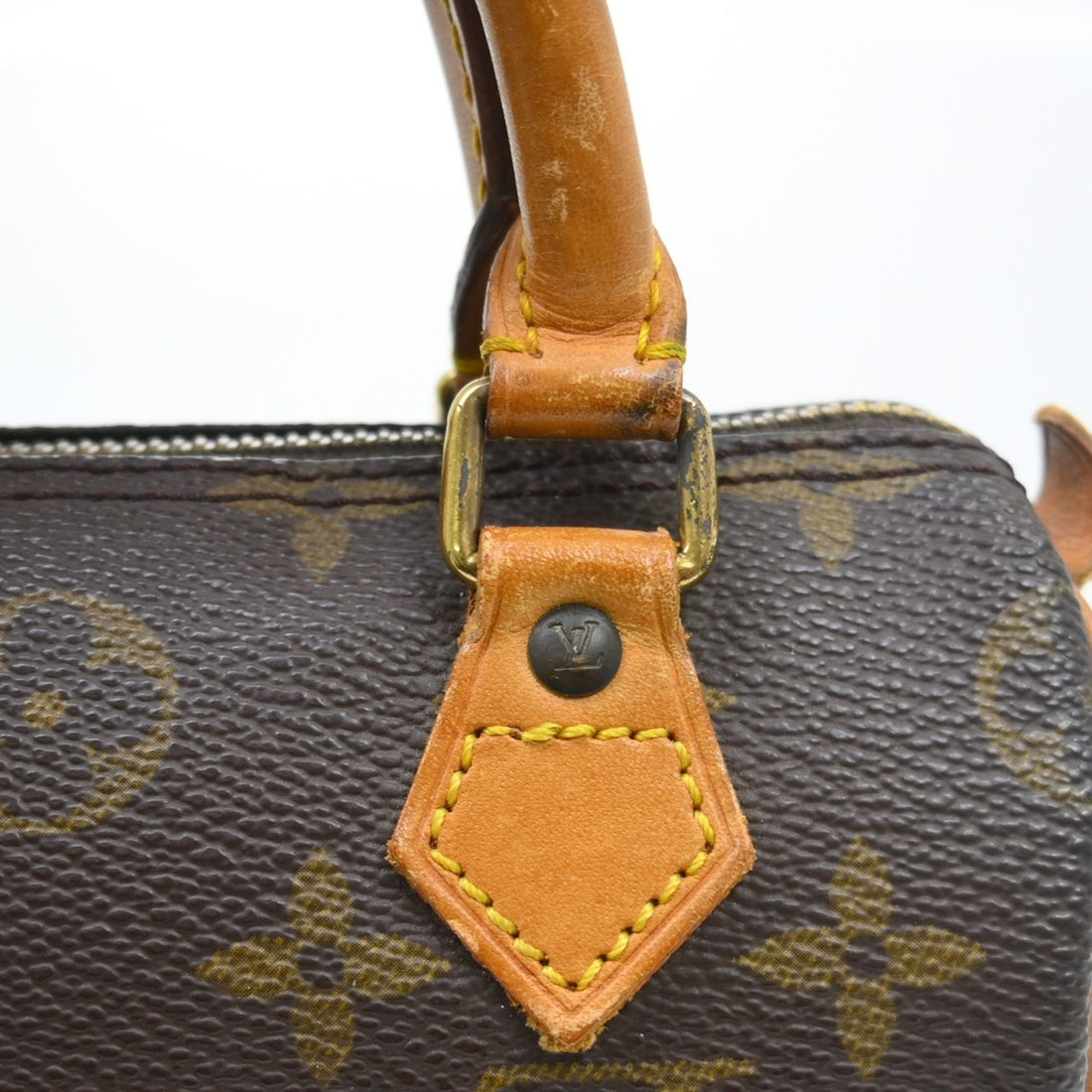 Borsa Louis Vuitton Mini Speedy Vintage in Tela Monogram