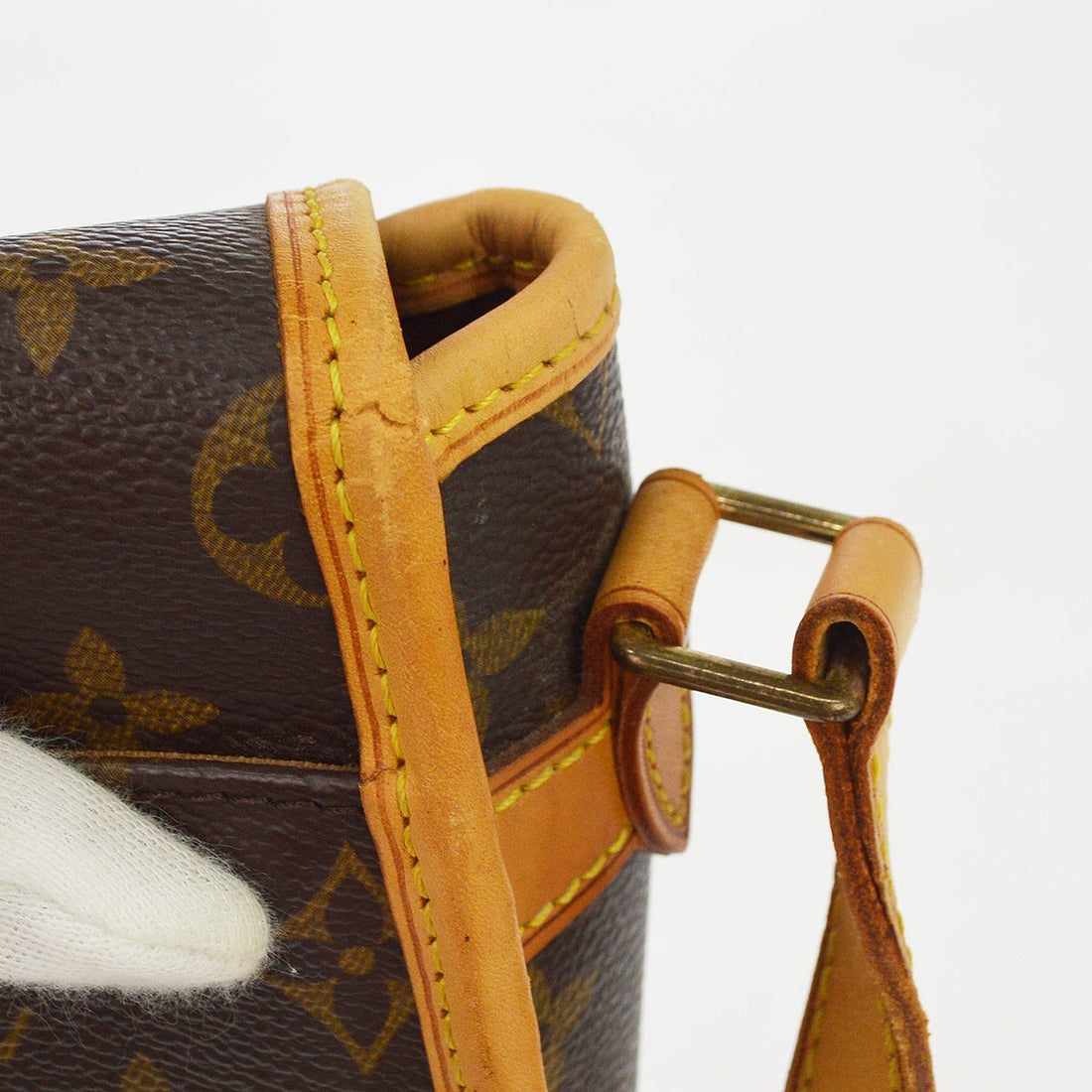 Borsa Louis Vuitton Sologne Vintage in Tela Monogram e Pelle Marrone