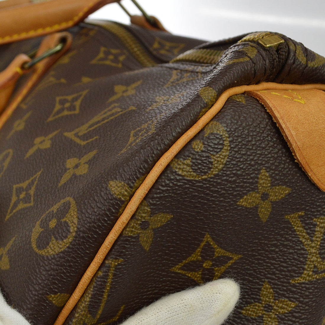 Louis Vuitton Keepall 50 Travel Handbag Monogram Vintage