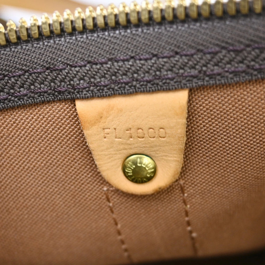 Borsa Louis Vuitton Monogram Keepall Bandouliere 60 Bag Vintage in Monogram Canvas, Leather Marrone