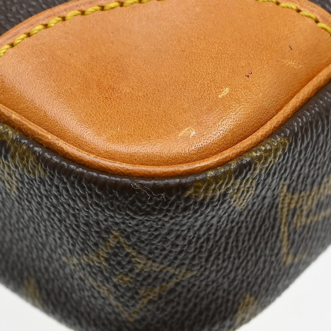 Pochette Louis Vuitton Marly Dragonne GM Vintage in Tela Monogram