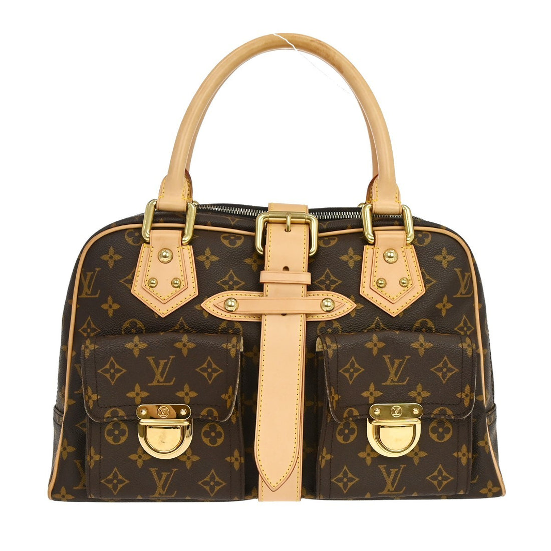 Louis Vuitton Monogram Manhattan GM Handbag Vintage