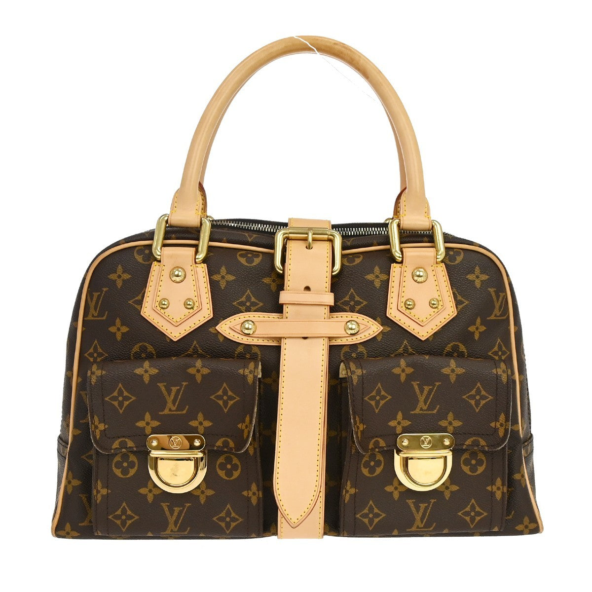 Louis Vuitton Monogram Manhattan GM Handbag Vintage