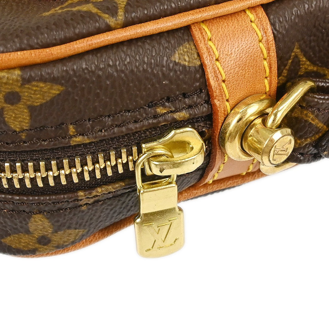 Pochette Louis Vuitton Marly Dragonne GM Vintage in Tela Monogram