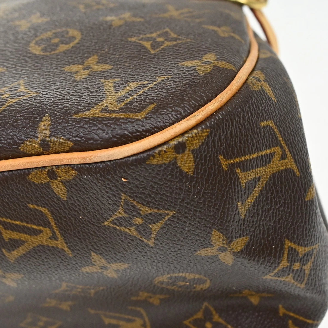 Borsa Louis Vuitton Batignolles Horizontal Tote Bag Vintage in Monogram Canvas, Leather Marrone