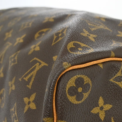 Louis Vuitton Speedy 35 Handbag Purse Monogram Iconica