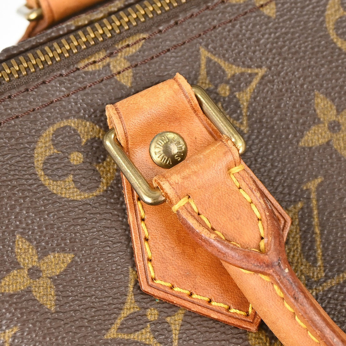 Borsa Louis Vuitton Speedy 30 Vintage in Tela Monogram Marrone — Rif. VI458