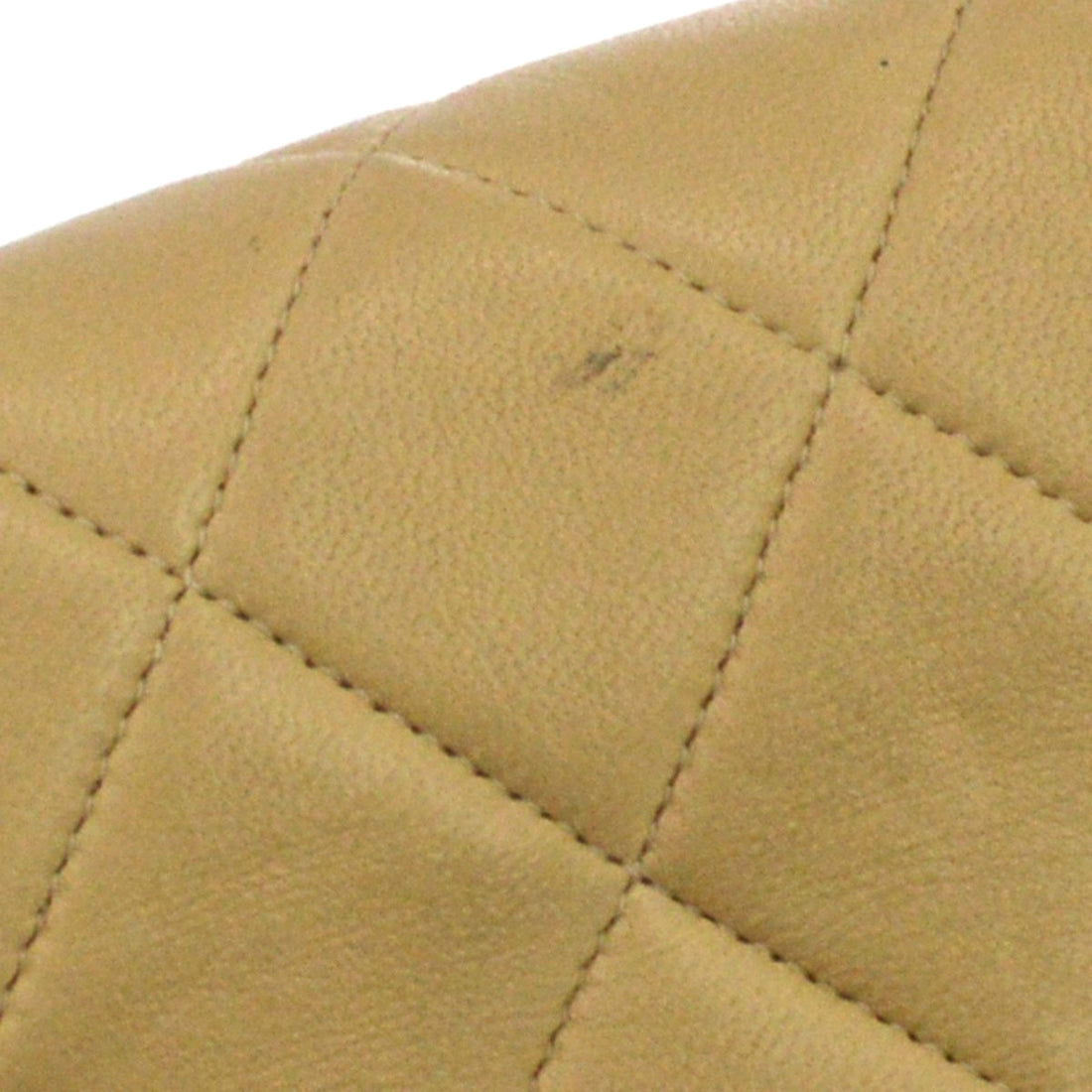 Borsa Chanel Small Diana Vintage in Pelle di Agnello Beige