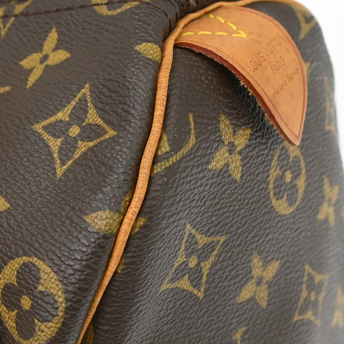 Louis Vuitton Speedy 35 Handbag Purse Monogram Iconica