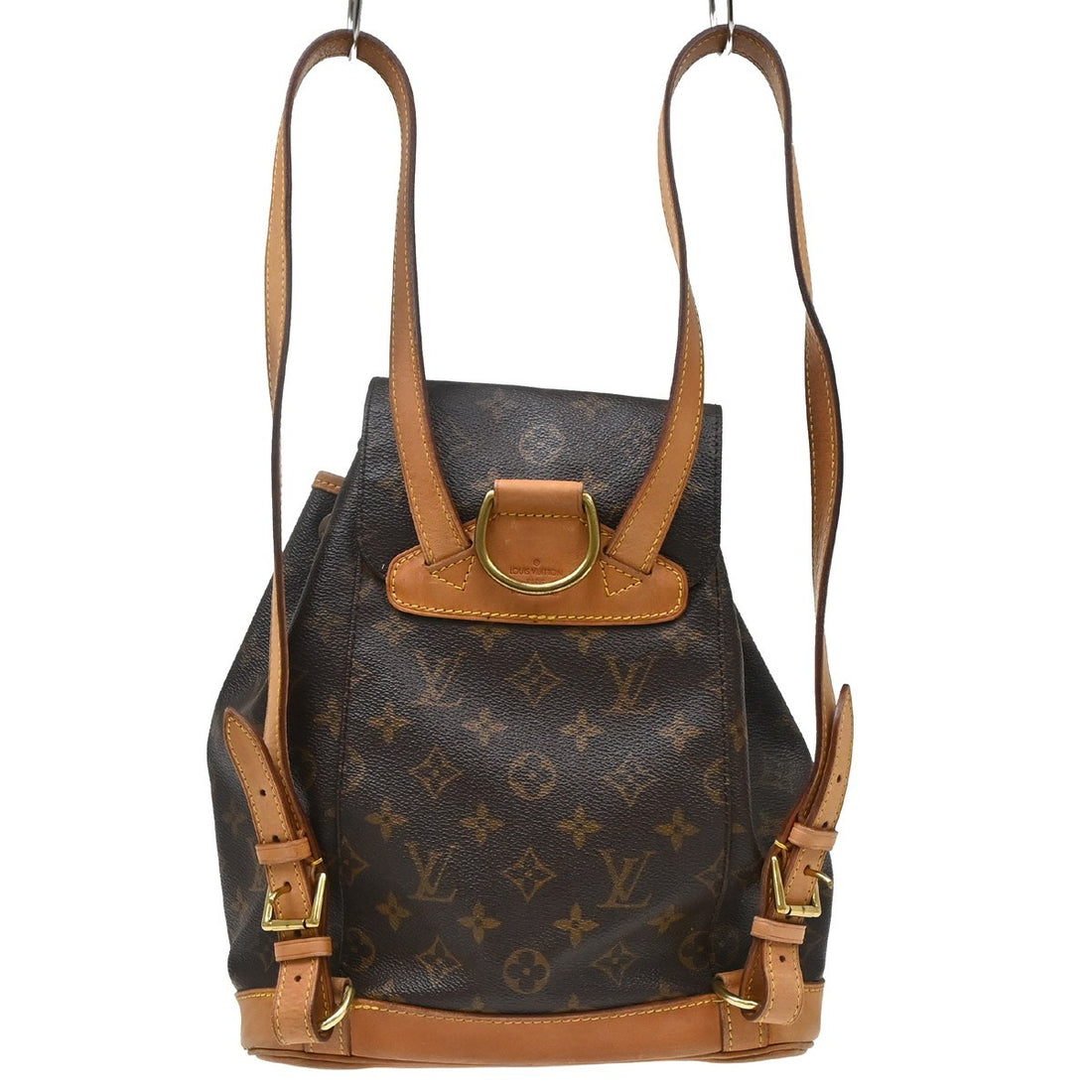 Zaino Louis Vuitton Montsouris MM Vintage in Tela Monogram