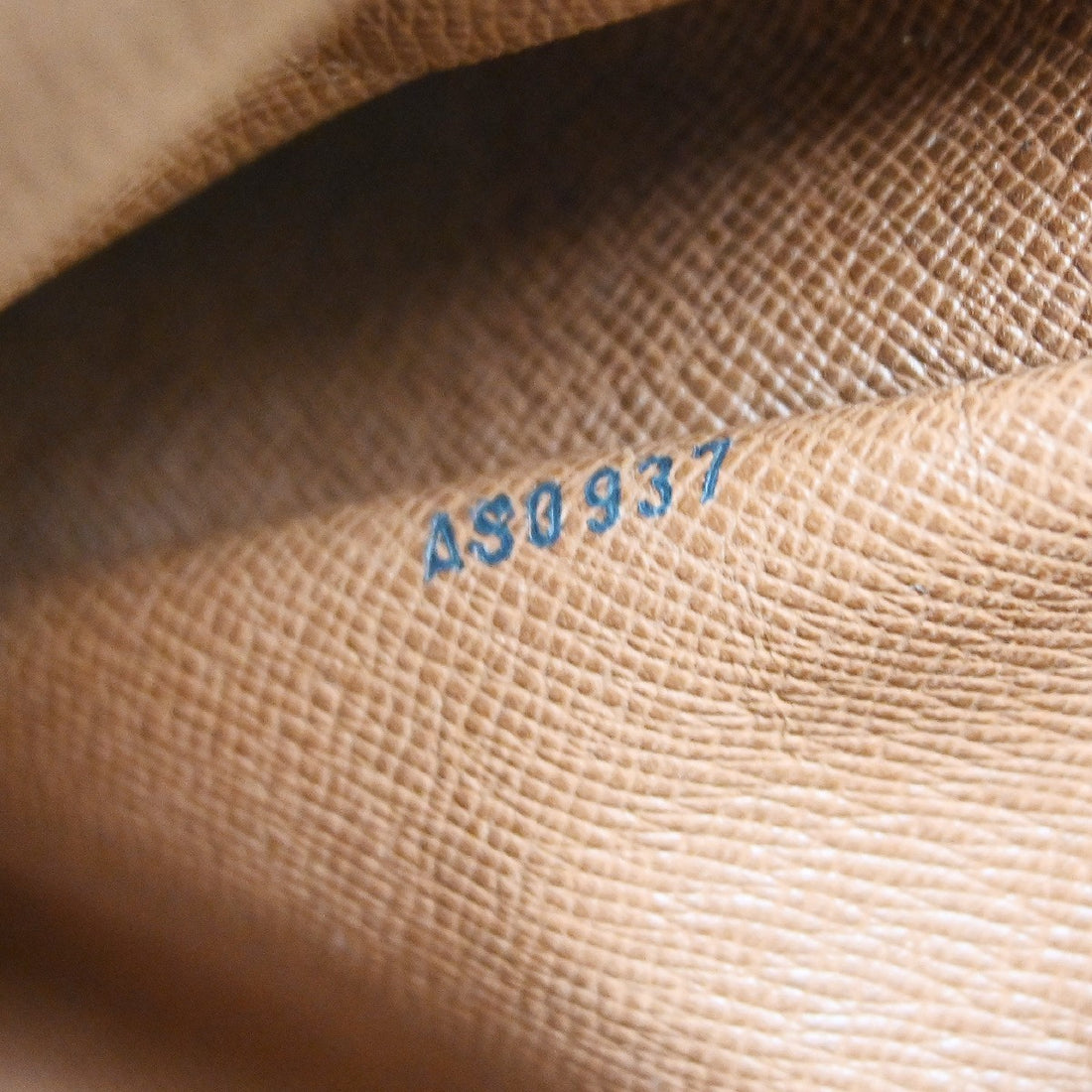 Borsa Louis Vuitton Boulogne 35 Vintage in Pelle Marrone