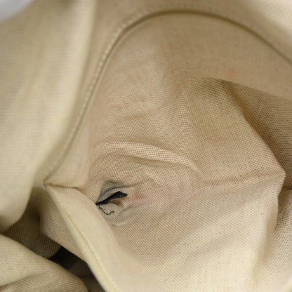Gucci Beige Canvas GG Tote 2way Handbag Vintage