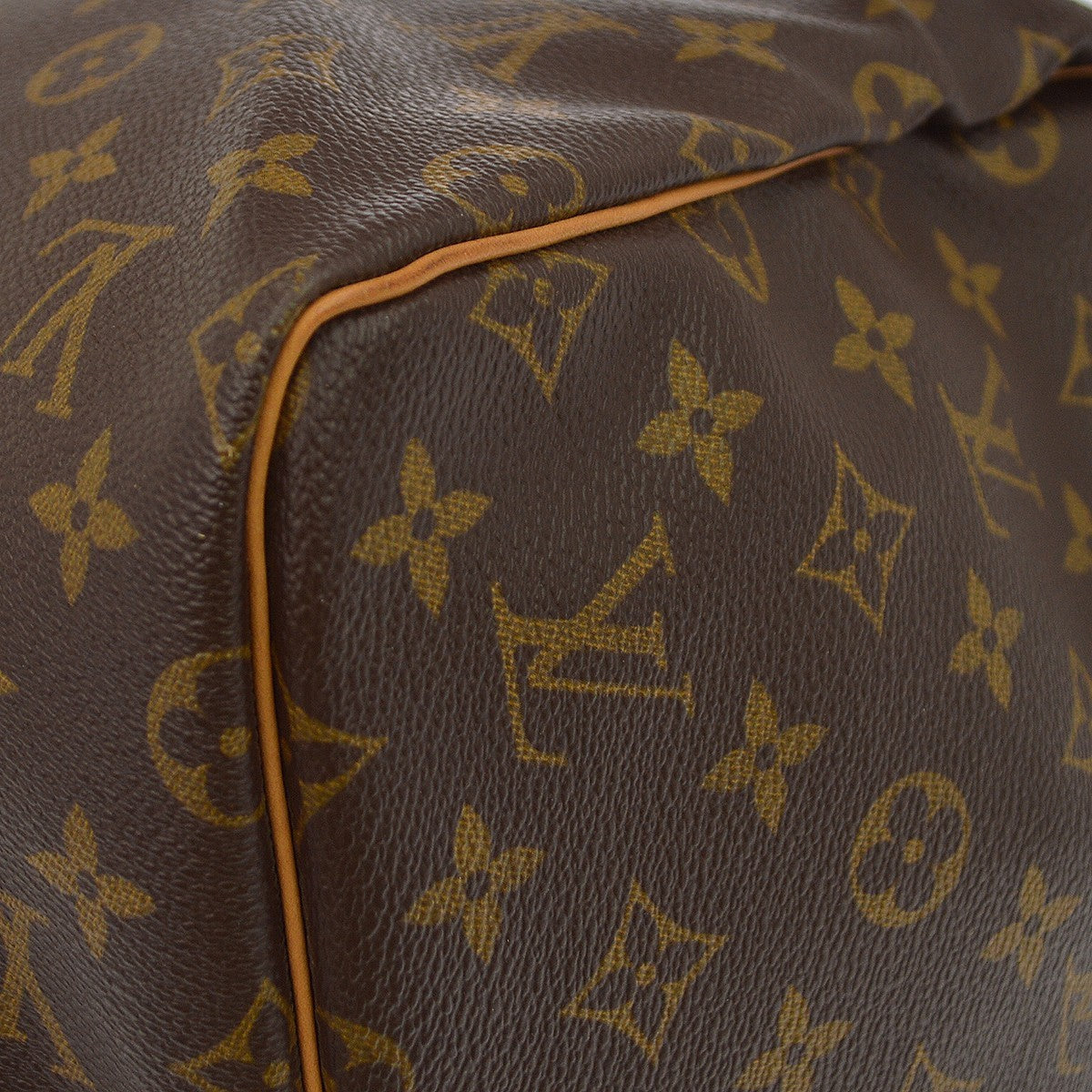 Louis Vuitton Keepall 55 Travel Handbag Monogram