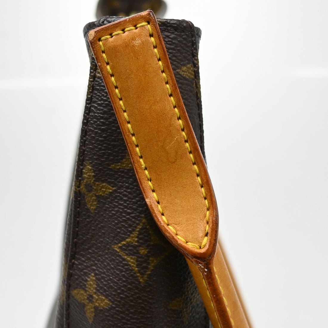 Borsa Louis Vuitton Looping GM Vintage in Pelle Marrone