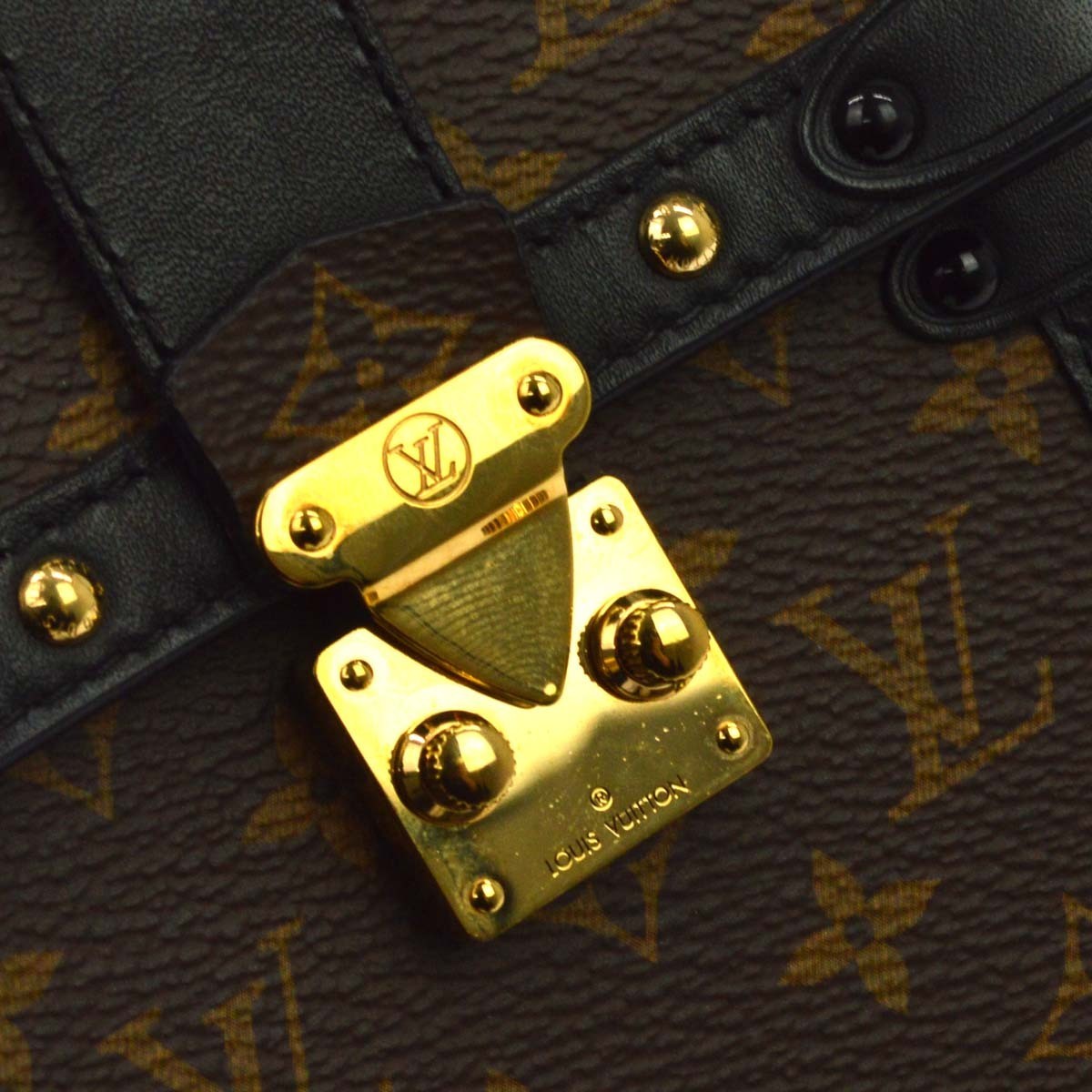 Louis Vuitton Monogram Pochette Trunk Shoulder Bag Vintage