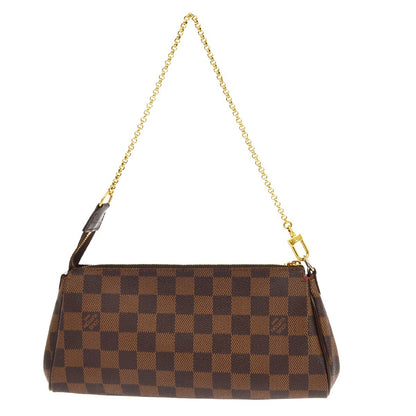 Louis Vuitton Damier Eva 2way Chain Handbag Vintage