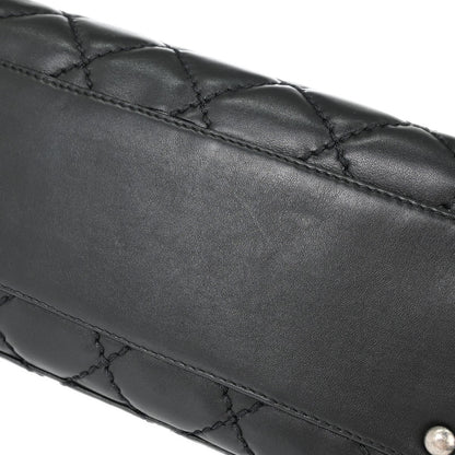 Borsa Chanel Wild Stitch Vintage in Pelle di Vitello Nera
