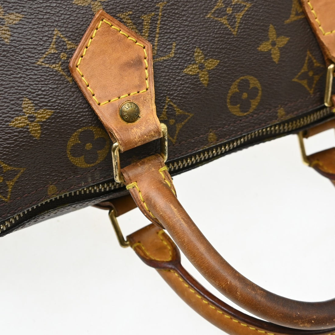 Borsa Louis Vuitton Speedy 30 Vintage in Tela Monogram Marrone — Rif. VI455