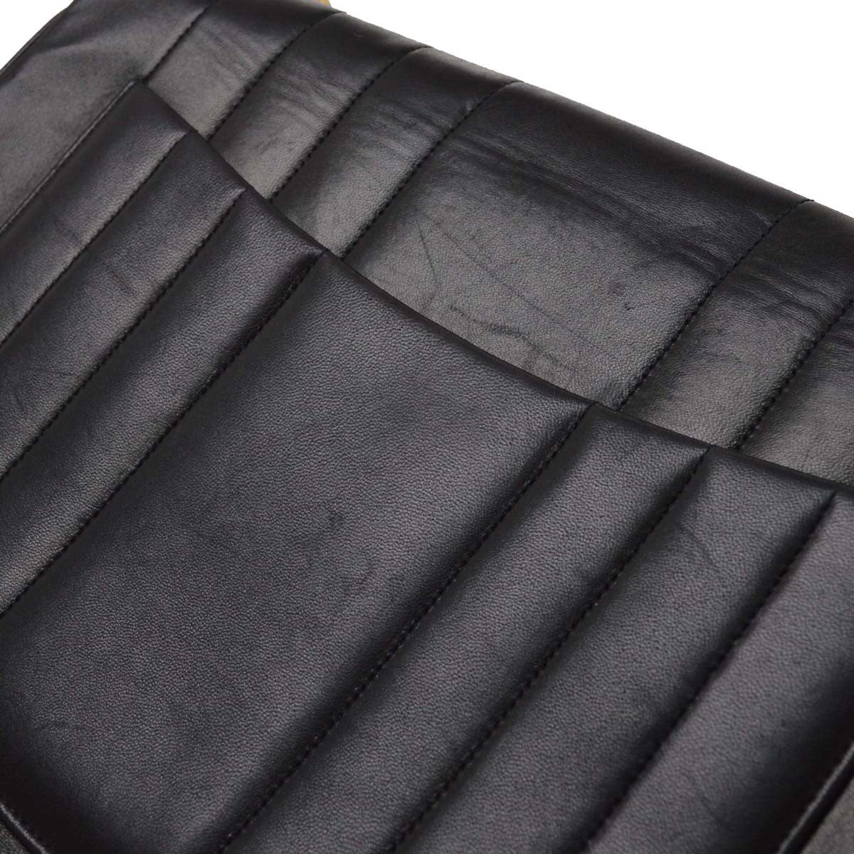 Chanel Black Caviar Mademoiselle Jumbo Classic Flap Bag