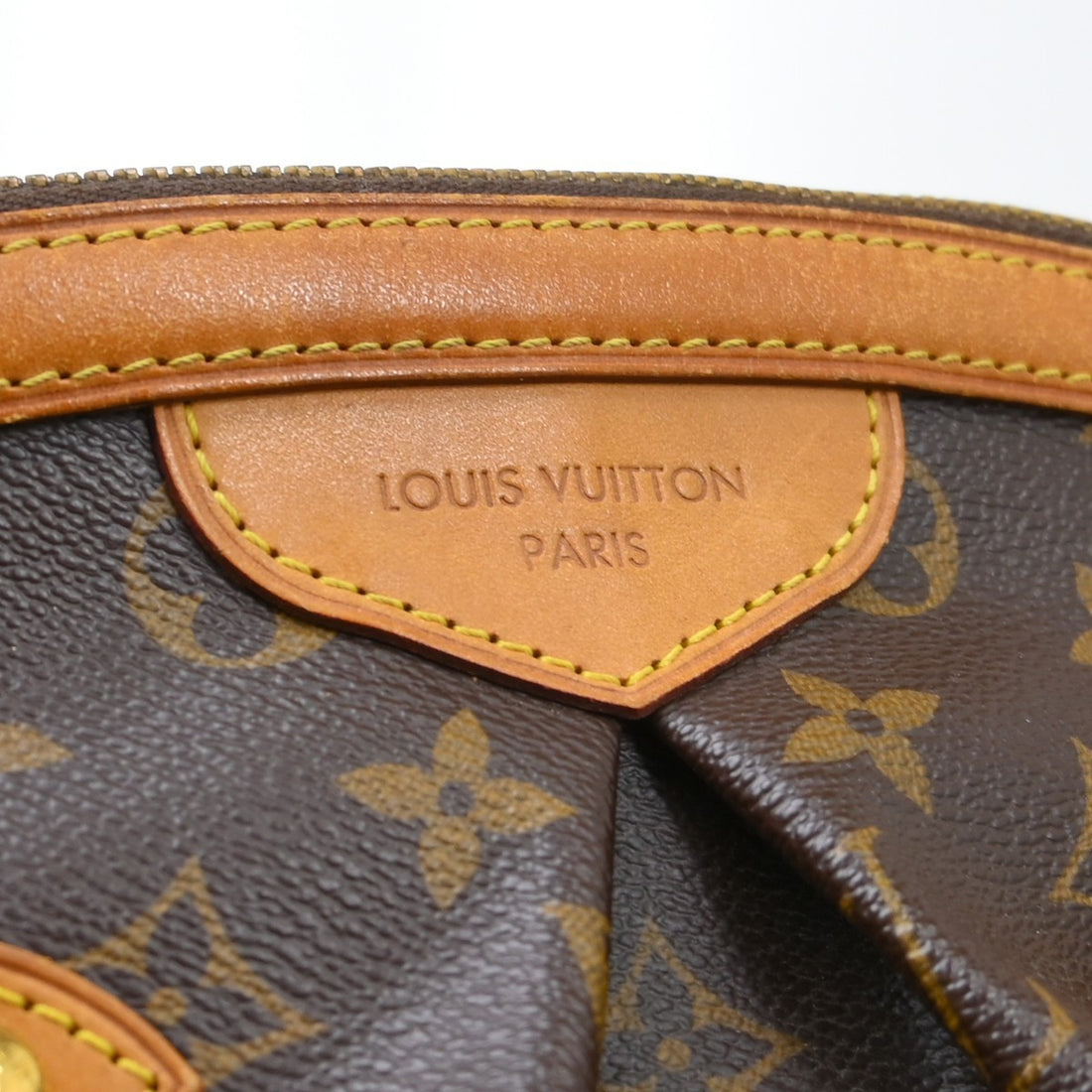Borsa Louis Vuitton Tivoli GM Vintage in Tela Monogram Marrone