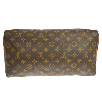 Borsa Louis Vuitton Speedy 35 Vintage in Tela Monogram Marrone