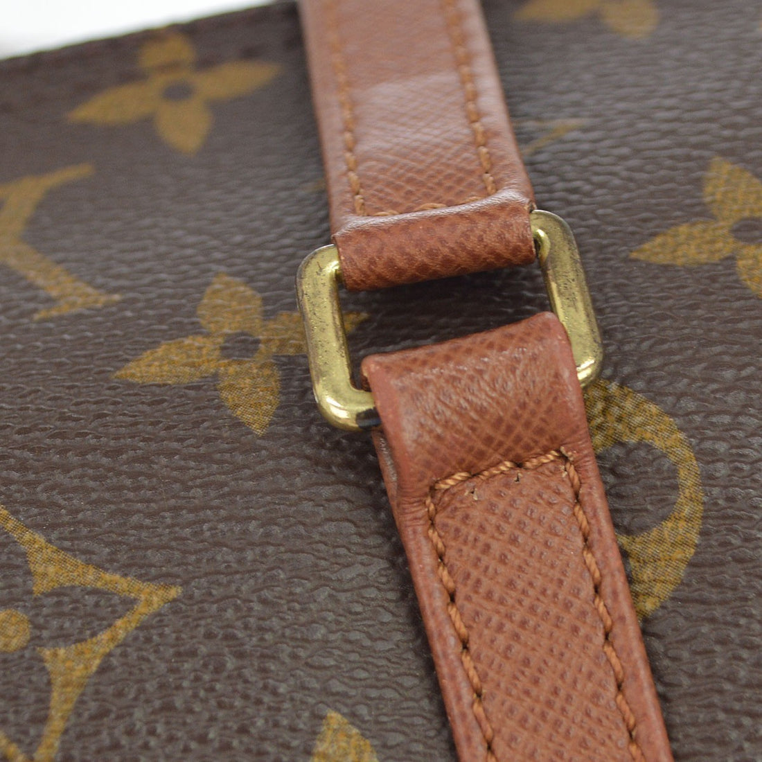 Borsa Louis Vuitton Papillon 30 Handbag Monogram Vintage in Monogram Canvas Marrone