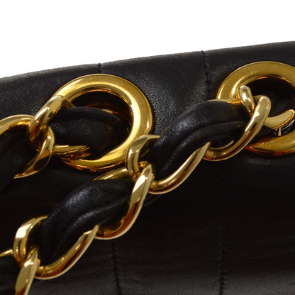 Chanel Black Caviar Mademoiselle Jumbo Classic Flap Bag