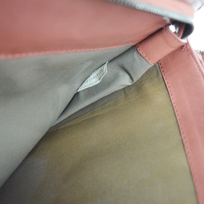 Bottega Veneta Intrecciato Briefcase Vintage in Pelle Argilla