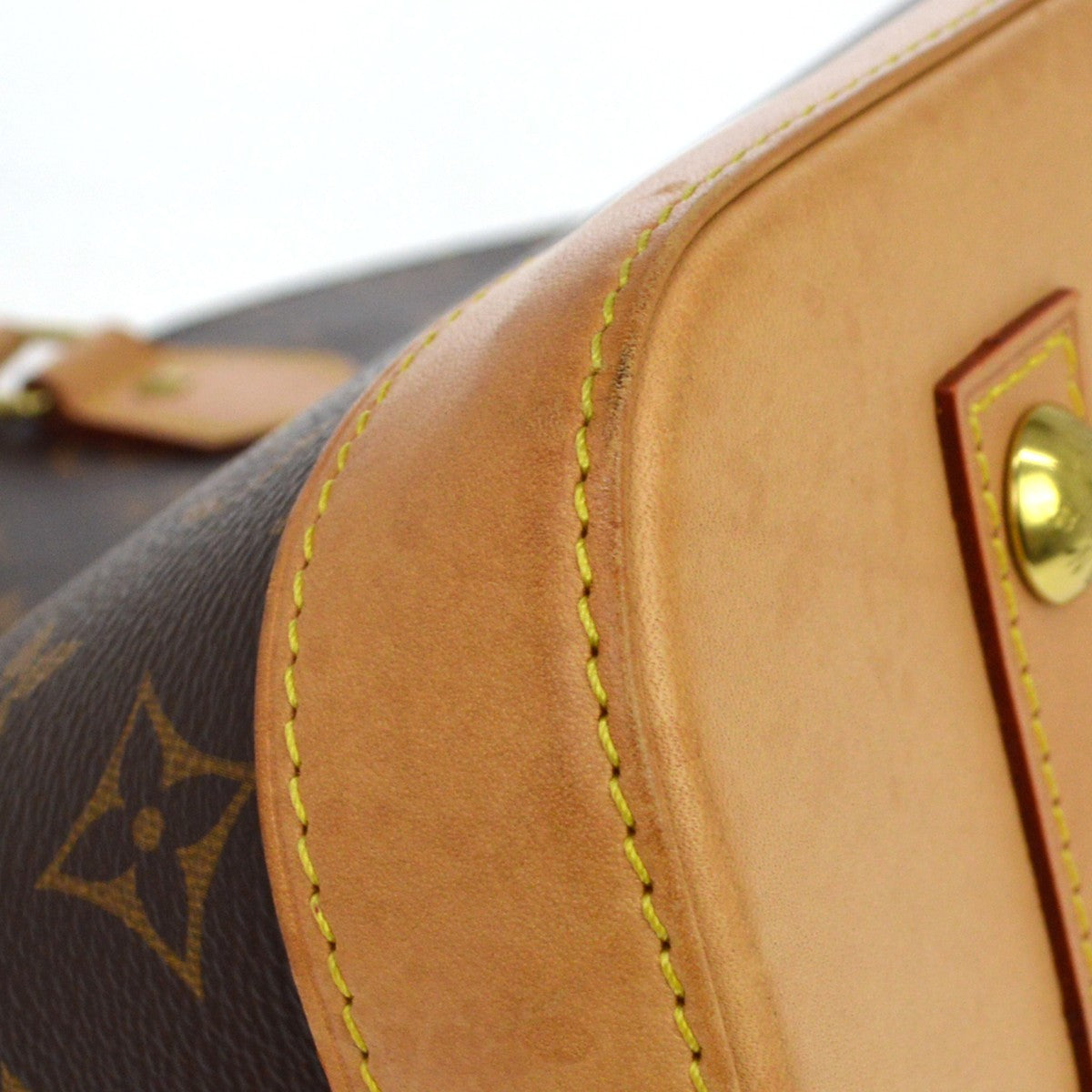 Louis Vuitton Alma Handbag Monogram Vintage