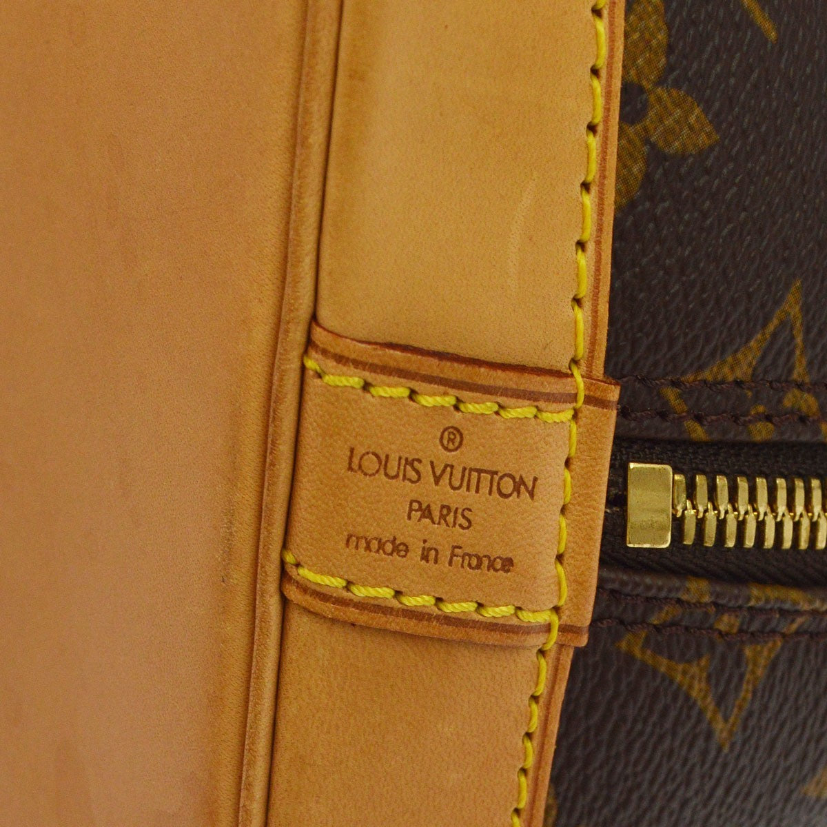 Louis Vuitton Alma Handbag Monogram