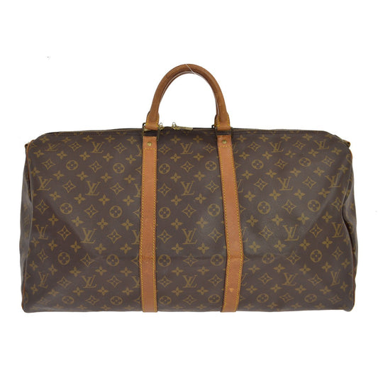 Louis Vuitton Keepall Bandouliere 55 Bag Monogram