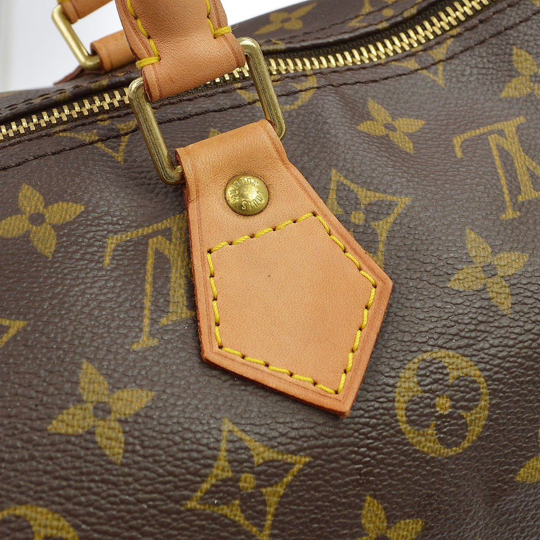 Louis Vuitton Speedy 35 Handbag Purse Monogram Vintage
