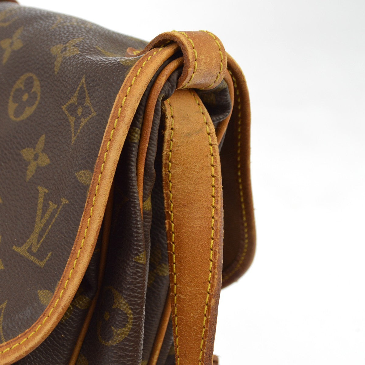 Louis Vuitton Monogram Saumur 30 Messenger Bag Vintage